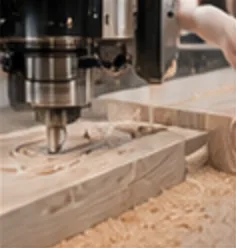 Fraise CNC en action